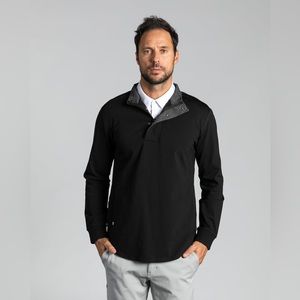 BYLT Basics Fairway Pullover, Black, Size Medium
